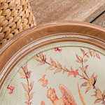 Стул из массива бука светло-зеленый с растительным орнаментом Raffael Angel Green Chair варинант исполнения - 3 | Loft Concept в Брянске