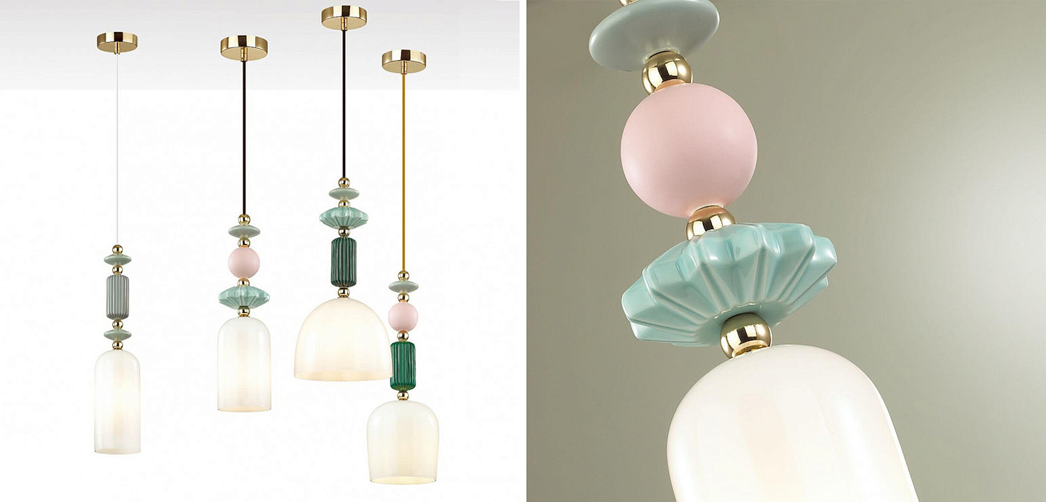 Подвесной светильник Iris hanging lamp candy Подвесной светильник Iris hanging lamp candy - Loft-Concept в Брянске