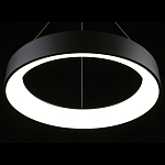 Люстра подвесная светодиодная Black Circle варинант исполнения - 4 | Loft Concept в Брянске