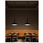 Подвесной вязаный черный светильник «Лампа Марракеша» варинант исполнения - 2 | Loft Concept в Брянске