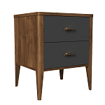 Тумба прикроватная с 2-мя ящиками Tasteful Furniture Light варинант исполнения - 4 | Loft Concept в Брянске