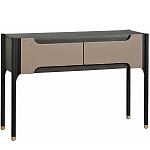 Консоль тёмно-коричневого цвета с 2-мя ящиками Gladstone варинант исполнения - 1 | Loft Concept в Брянске