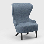 Мебельная ткань Шенилл голубой цвет 142 см T4-49 варинант исполнения - 4 | Loft Concept в Брянске