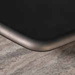 Столик журнальный квадратный  с полкой Sculptural Marble Accent с мрамором  варинант исполнения - 6 | Loft Concept в Брянске