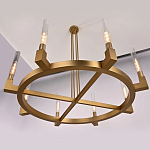 Люстра CANELLE Round Chandelier 8 Modern Brass варинант исполнения - 2 | Loft Concept в Брянске