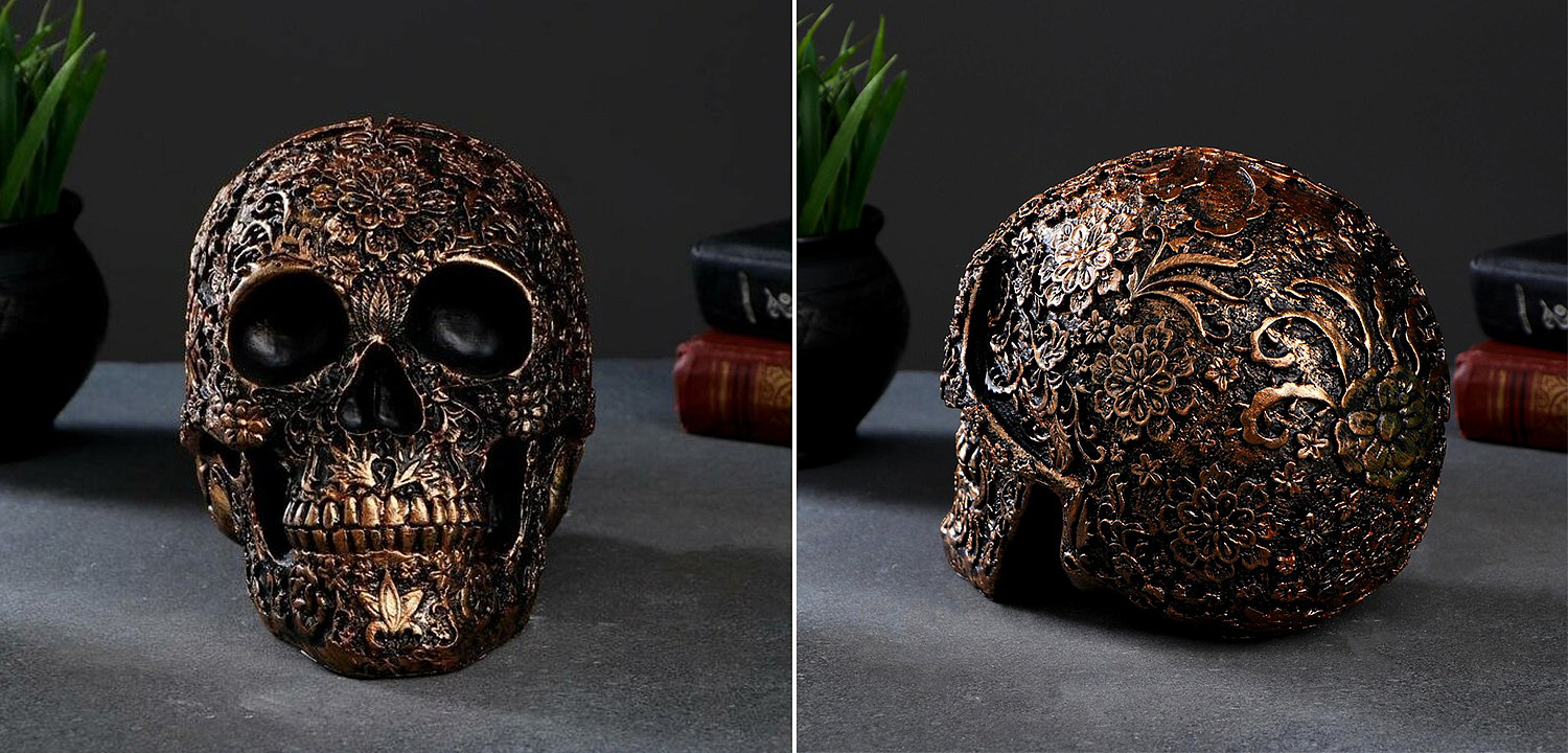Статуэтка Patterned Skull Статуэтка Patterned Skull - Loft-Concept в Брянске