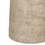 Столик приставной с круглой столешницей Textured Cream Table варинант исполнения - 4 | Loft Concept в Брянске