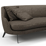 Мебельная ткань Шенилл коричневый цвет 138 см T4-41 варинант исполнения - 10 | Loft Concept в Брянске