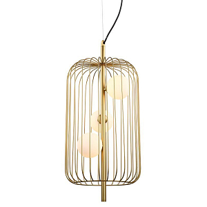 Люстра цвета золота Michelle