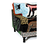 Большой Трехместный Диван с цветным принтом Qalakabusha Large Sofa варинант исполнения - 4 | Loft Concept в Брянске