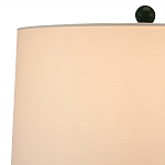 Настольная лампа зеленая с тканевым абажуром Splashes of Green Moss варинант исполнения - 3 | Loft Concept в Брянске