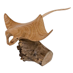 Статуэтка из дерева скат Animals of the World варинант исполнения - 1 | Loft Concept в Брянске