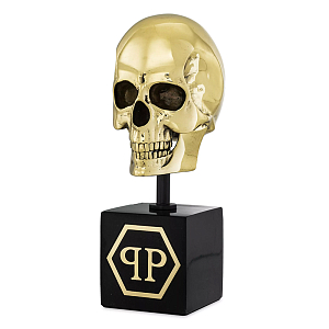Статуэтка Philipp Plein Gold Skull S