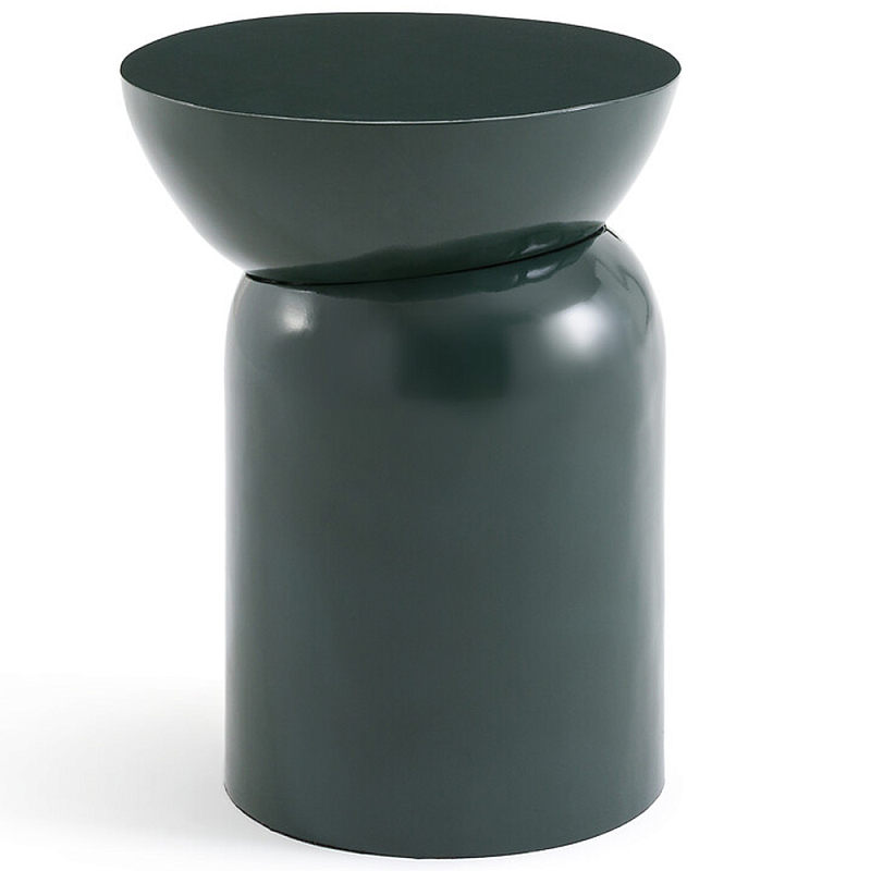 Приставной столик из сплава алюминия Tori Side Table Зеленый Серый Черный Приставной столик из сплава алюминия Tori Side Table Зеленый Серый Черный в Брянске | Loft Concept