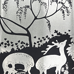 Обои ручная роспись в стиле Арт-деко Rateau Original colourway on Electrum gilded paper варинант исполнения - 2 | Loft Concept в Брянске