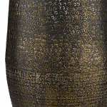 Торшер с фактурным массивным корпусом и тканевым цилиндрическим абажуром Textured Monolith варинант исполнения - 4 | Loft Concept в Брянске