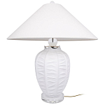 Настольная лампа керамическая с абажуром Valencia варинант исполнения - 2 | Loft Concept в Брянске