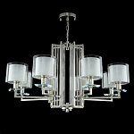 Люстра с 8-ю цилиндрическими плафонами из стекла Laurent варинант исполнения - 9 | Loft Concept в Брянске