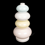 Настольная лампа из стеклянных сфер в пастельных тонах Высота 40 см Pastel Lunaria варинант исполнения - 3 | Loft Concept в Брянске