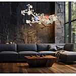 Люстра с цветочным декором Miscellaneous herbs варинант исполнения - 5 | Loft Concept в Брянске