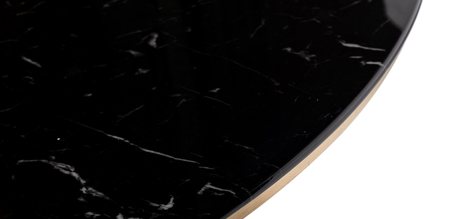 Стол Tulip black Marble 120 Стол Tulip black Marble 120 - Loft-Concept в Брянске