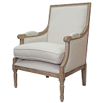 Кресло William Classical Armchair beige flax варинант исполнения - 3 | Loft Concept в Брянске