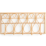 Настенная вешалка из ротанга Wila Wall Hanger L варинант исполнения - 3 | Loft Concept в Брянске