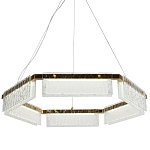 Светодиодная люстра с рельефным стеклом ICE GLASS 70 варинант исполнения - 1 | Loft Concept в Брянске