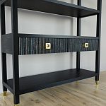 Стеллаж с двумя ящиками Elsa Dreams Black варинант исполнения - 2 | Loft Concept в Брянске