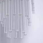 Бра с круглым основанием и длинными прозрачныи стеклянными трубками Nembus варинант исполнения - 6 | Loft Concept в Брянске