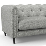 Мебельная ткань Шенилл серый цвет 138 см T4-34 варинант исполнения - 7 | Loft Concept в Брянске