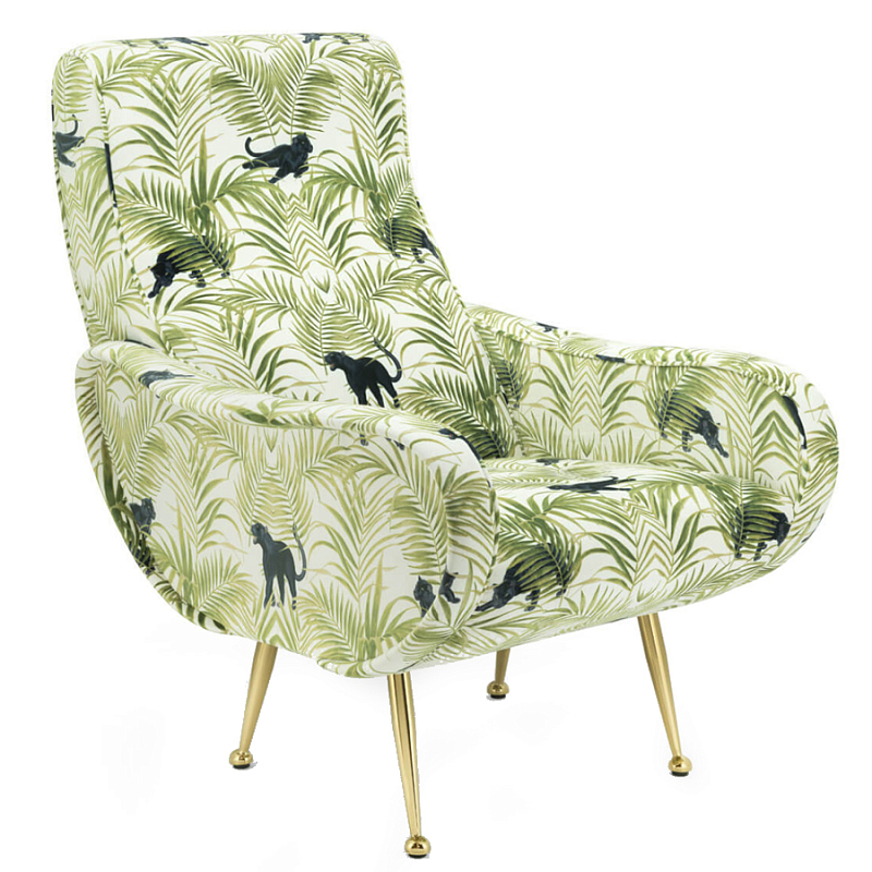 Кресло Abhika ARMCHAIR GILLY Зеленый Кресло Abhika ARMCHAIR GILLY Зеленый в Брянске | Loft Concept