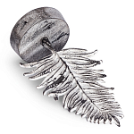 Статуэтка Metal Flowers античная платина варинант исполнения - 2 | Loft Concept в Брянске