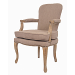 Кресло Aubrey Classical Armchair brown flax варинант исполнения - 3 | Loft Concept в Брянске