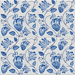 Плитка с узором Сердце варинант исполнения - 1 | Loft Concept в Брянске