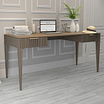 Рабочий стол коричневый с 2-мя ящиками Harper Line варинант исполнения - 2 | Loft Concept в Брянске