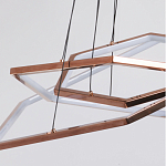 Люстра с 3-мя подвесами в виде шестиугольников Hexagon Horizontal варинант исполнения - 6 | Loft Concept в Брянске
