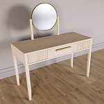 Туалетный Стол с зеркалом Primo Светлый дуб варинант исполнения - 4 | Loft Concept в Брянске