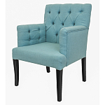Кресло Addison Chic Armchair blue flax варинант исполнения - 3 | Loft Concept в Брянске