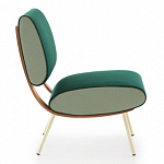 Дизайнерское кресло без подлокотников Gio Ponti ROUND D.154.5 Armchair варинант исполнения - 3 | Loft Concept в Брянске