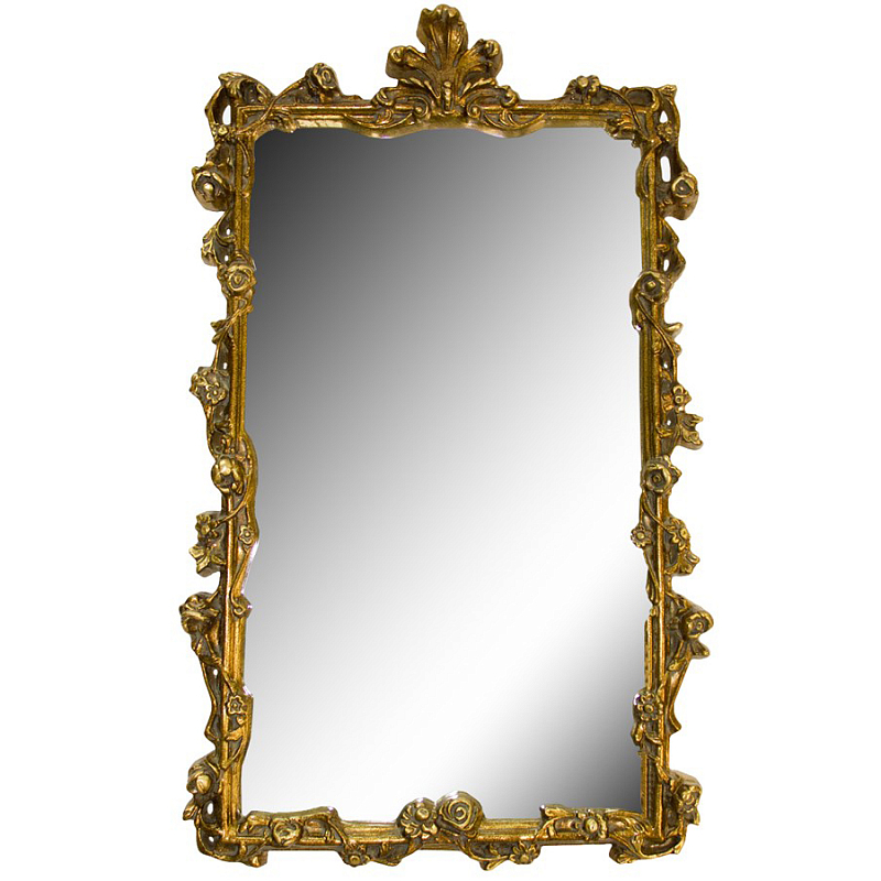 Зеркало Frame of Golden Roses Золотой Зеркало Frame of Golden Roses Золотой в Брянске | Loft Concept