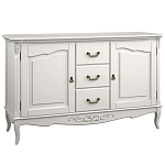 Буфет белый из массива бука с 3-мя ящиками и 2-мя дверцами White Provence варинант исполнения - 1 | Loft Concept в Брянске