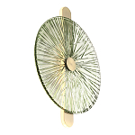 Бра с круглым стеклянным плафоном Gingham варинант исполнения - 5 | Loft Concept в Брянске