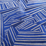 Мебельная ткань Жаккард синий принт 140 см T2-132 варинант исполнения - 1 | Loft Concept в Брянске