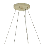 Люстра круглая из толстых деревянных реек Natural Style варинант исполнения - 3 | Loft Concept в Брянске