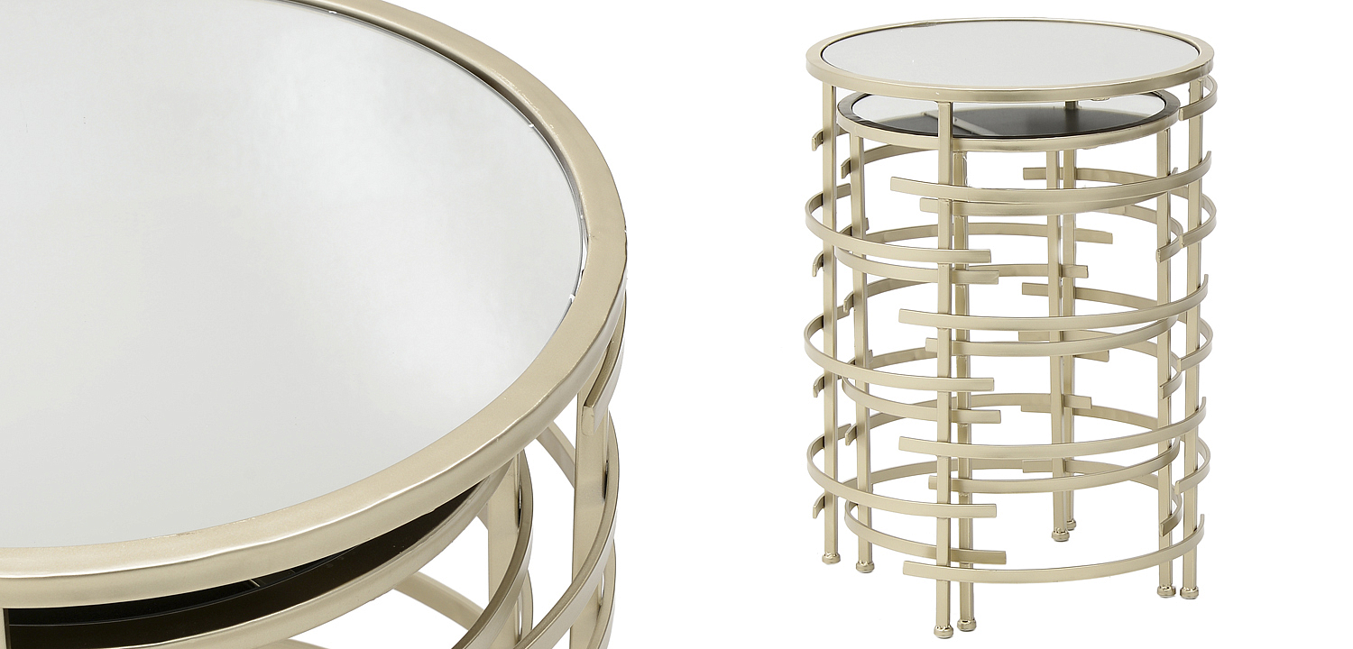 Комплект приставных столов Lourdes Table Комплект приставных столов Lourdes Table - Loft-Concept в Брянске