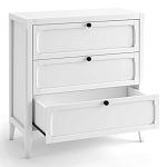 Комод с 3-мя ящиками белый Silva White Chest of Drawers варинант исполнения - 3 | Loft Concept в Брянске