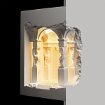 Встраиваемый в стену гипсовый светильник под покраску с колоннами и арками в античном стиле Antiquity Athena варинант исполнения - 1 | Loft Concept в Брянске