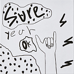 Плитка с узором Граффити 3 варинант исполнения - 3 | Loft Concept в Брянске