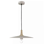 Подвесной светильник круглый в сочетании дерева и металла Space варинант исполнения - 1 | Loft Concept в Брянске